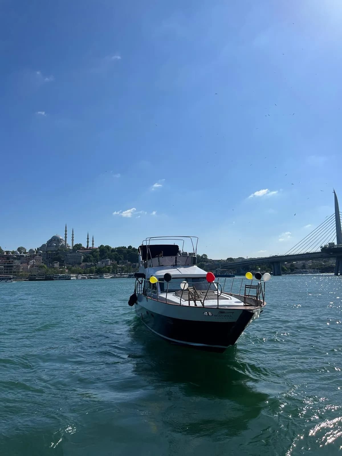 15 Meters - Your Private Yacht on the Bosphorus