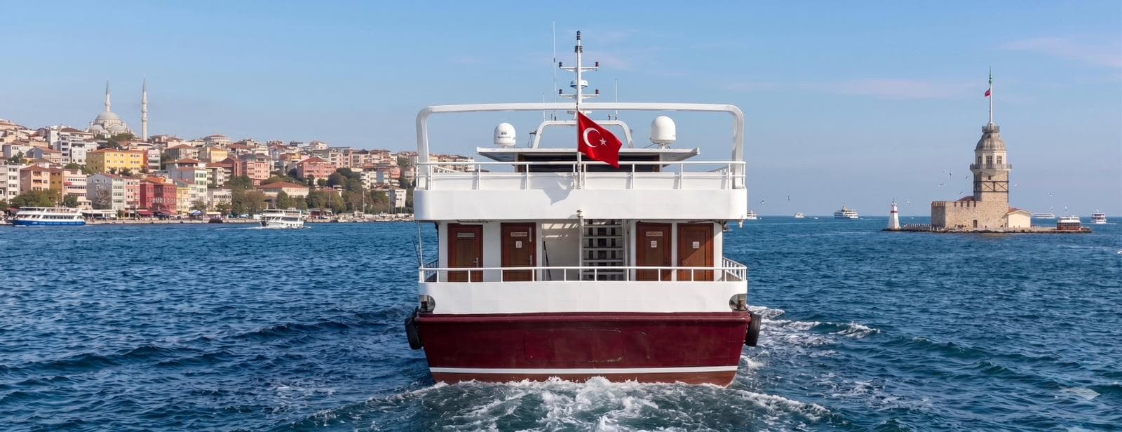 Luxury Rental Party Boat & Event Vessel in Istanbul Bosphorus