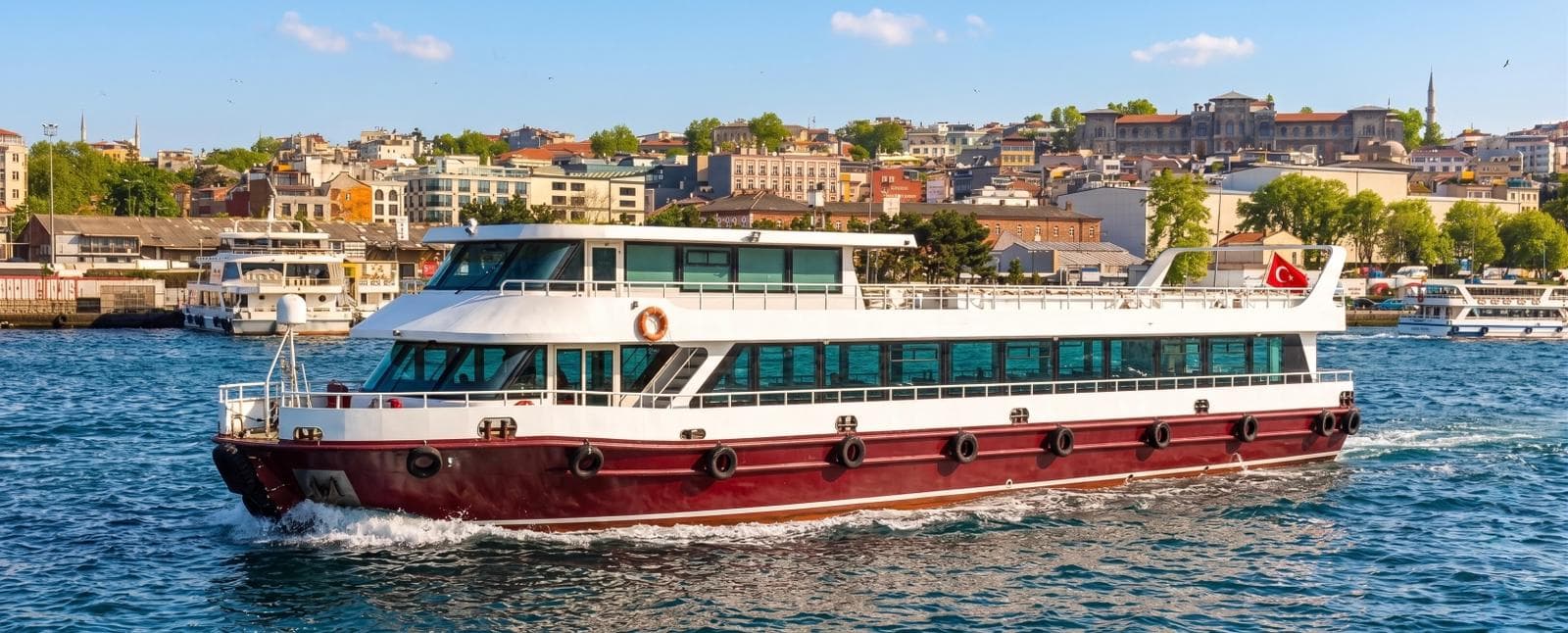 Luxury Rental Party Boat & Event Vessel in Istanbul Bosphorus