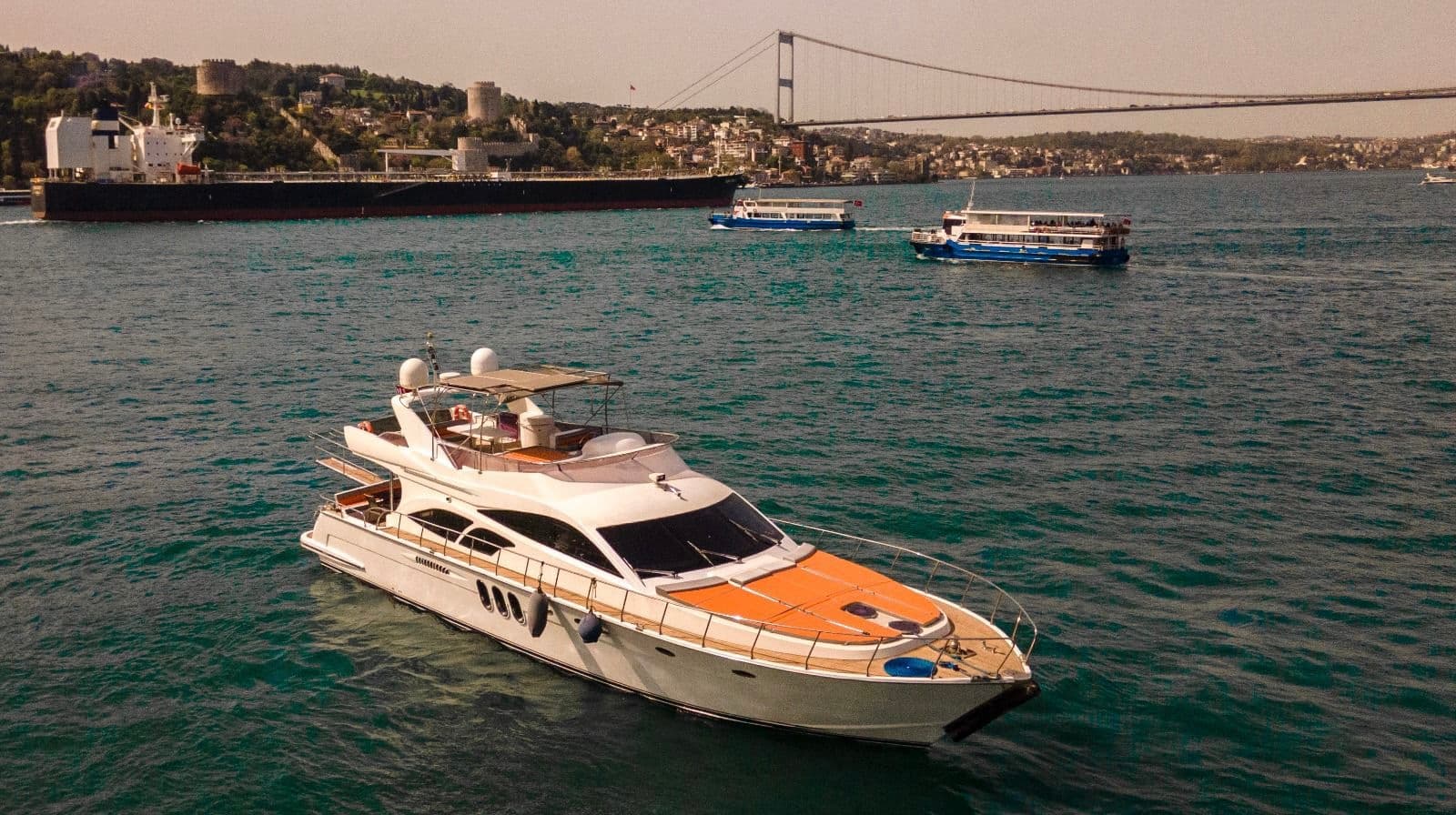 Azimut Motor Yacht - Istanbul Yacht Rental for 15 People