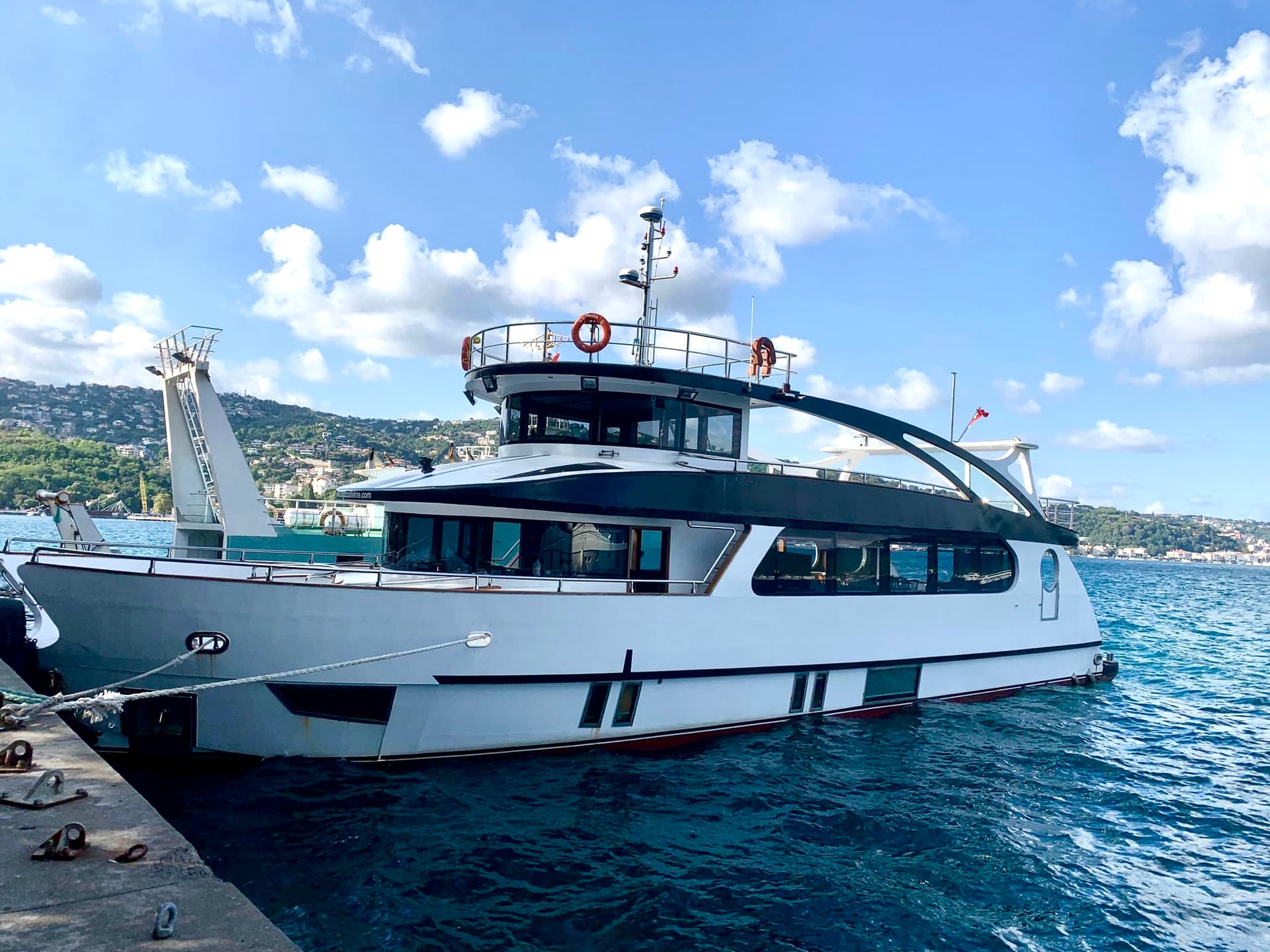 Bosphorus Boat Rental for 50 People