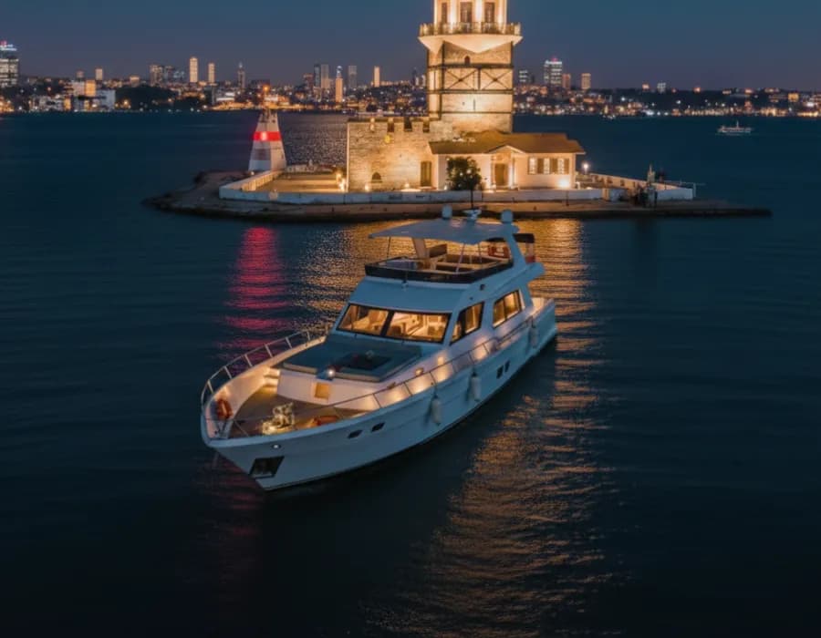 32-Person Luxury Yacht: Istanbul Yacht Rental & Organization