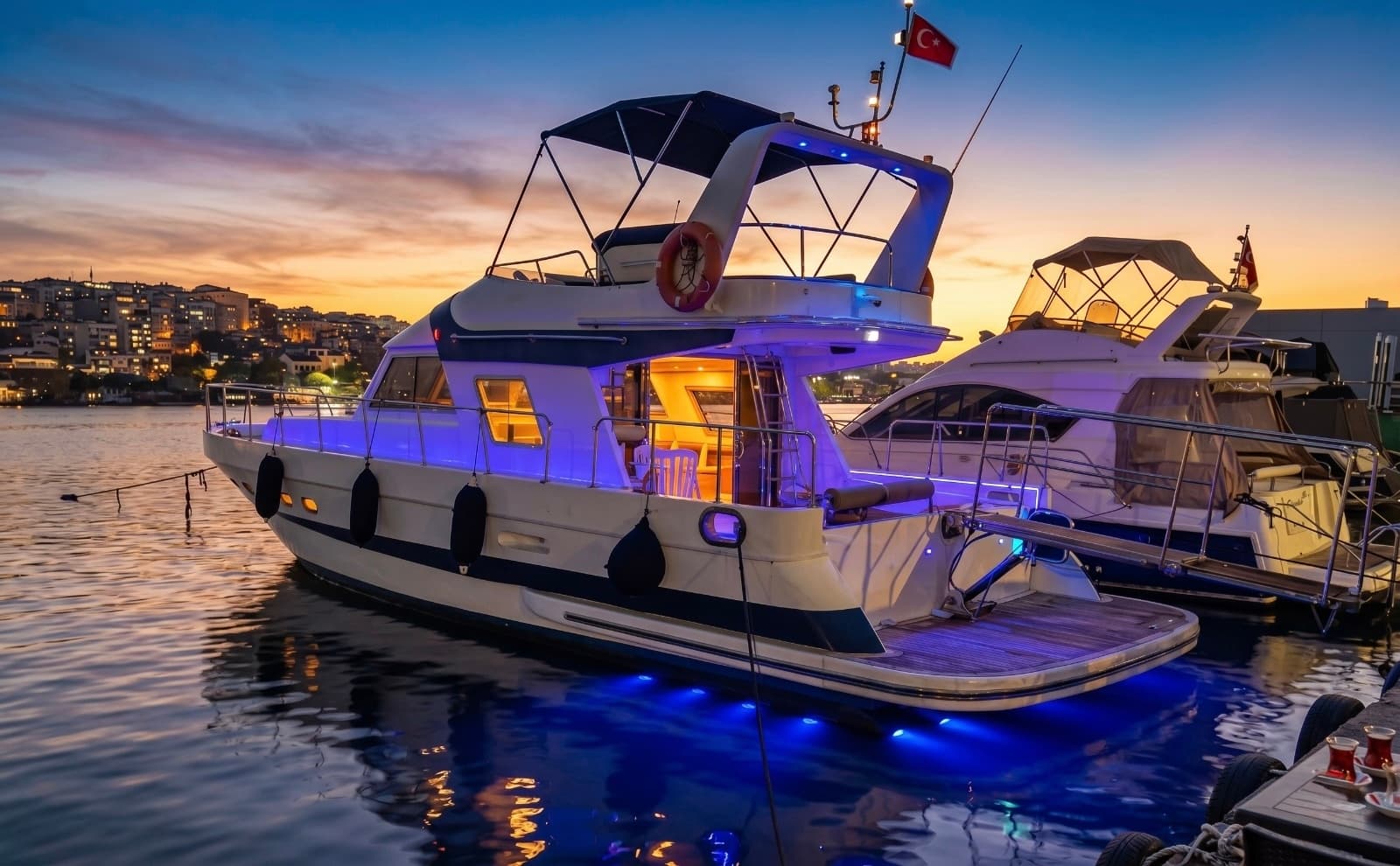 Ayvansaray Departure Private Custom 17M Motor Yacht for Rent