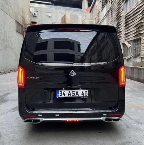 VIP Mercedes Vito 4+1 | PlayStation'lı Şoförlü VIP Araç İstanbul