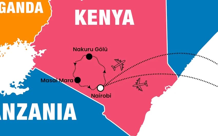 6 Günlük Kenya Safari Turu, THY ile Vizesiz