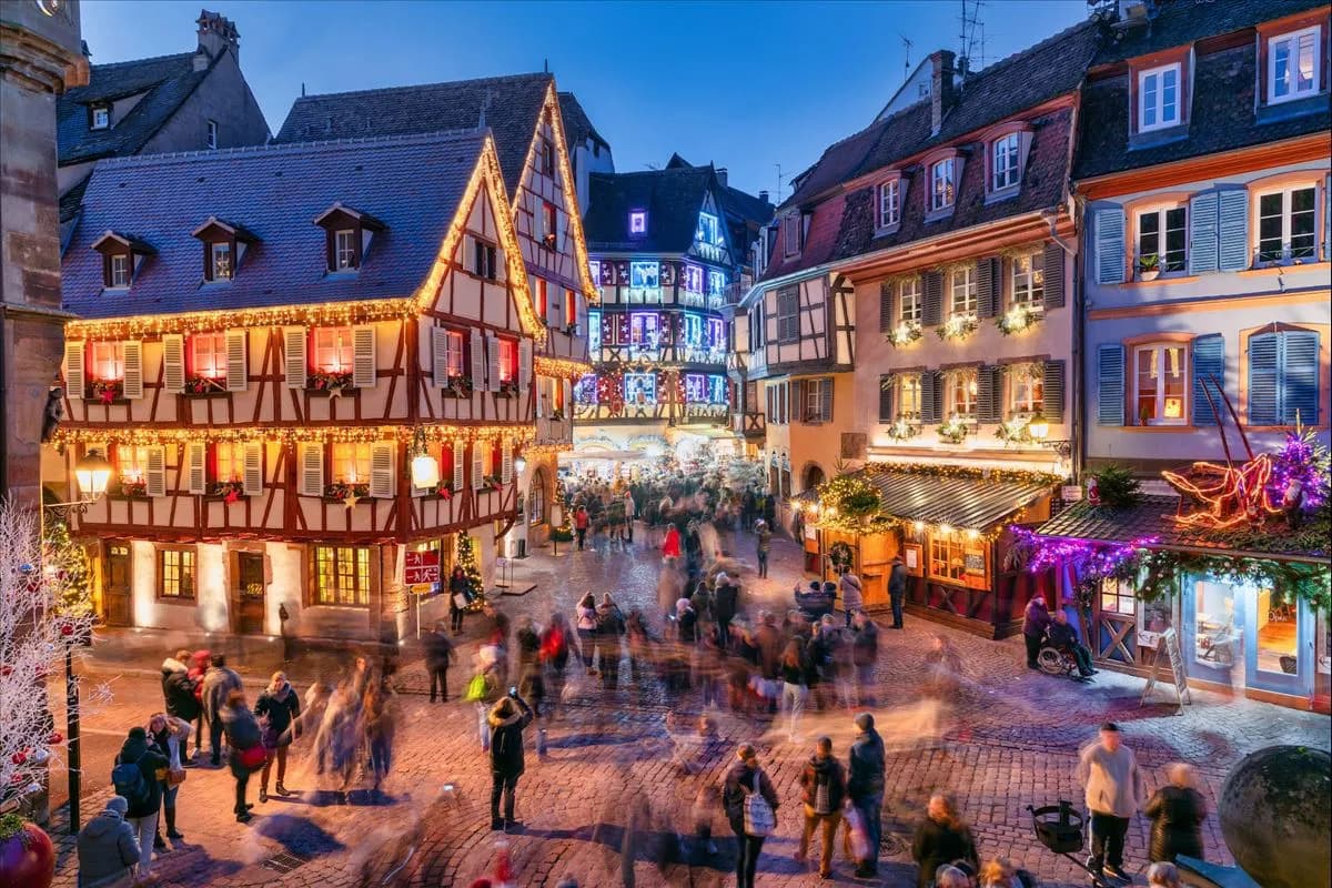 4 Günlük Grand Alsace Noel Turu, Uçak ile
