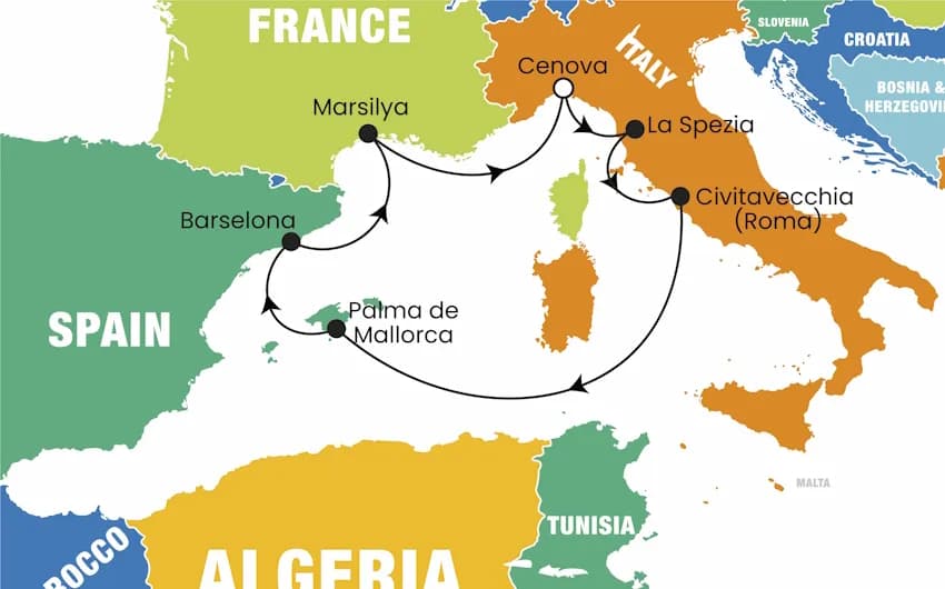 8 Günlük Balear Adaları ve Batı Akdeniz Turu – 17 Mayıs, THY ile