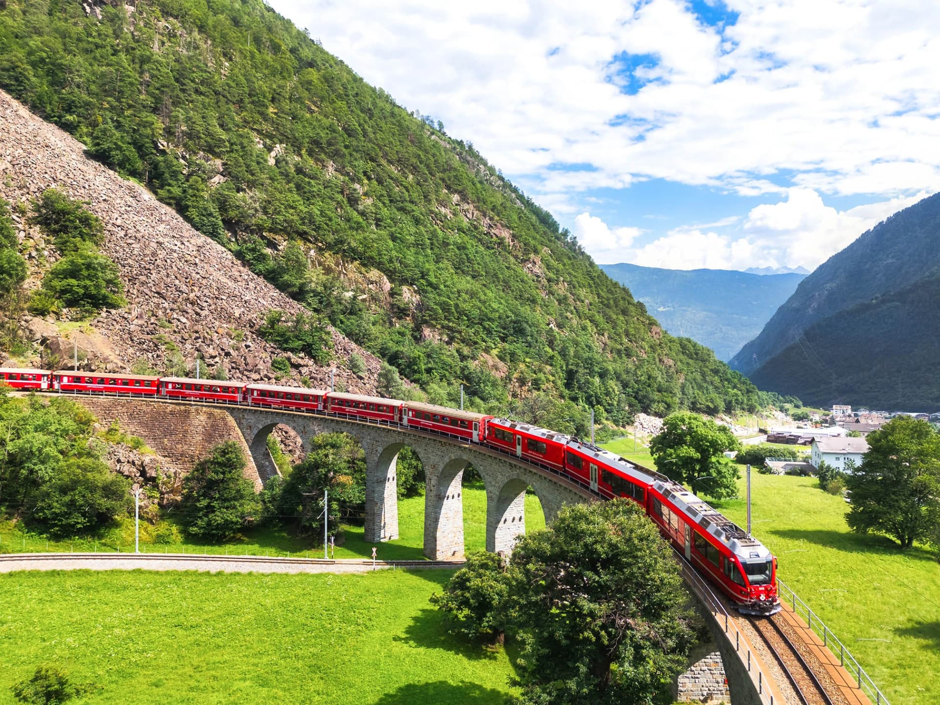 Bernina Ekspress ile 8 Günlük Avrupa Turu